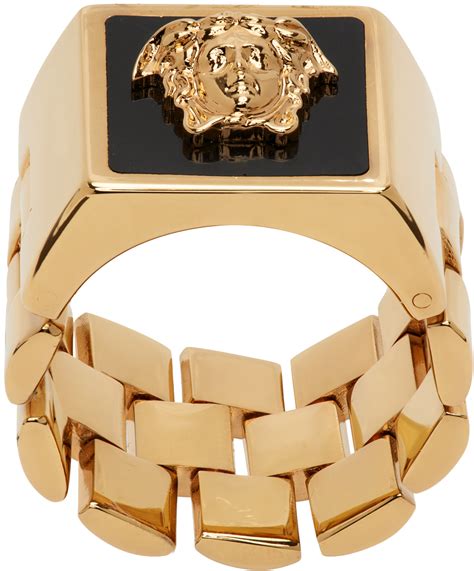 versace ringsymbol|versace ring cheap.